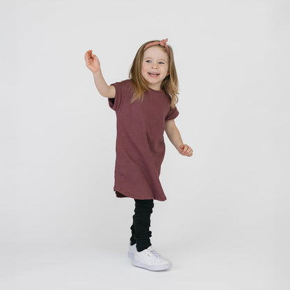 Cloud Rolled Sleeve Dress