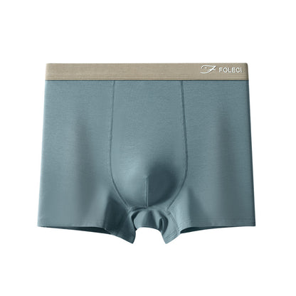 Cotton Men's Underwear High Waisted Flat Corner Shorts