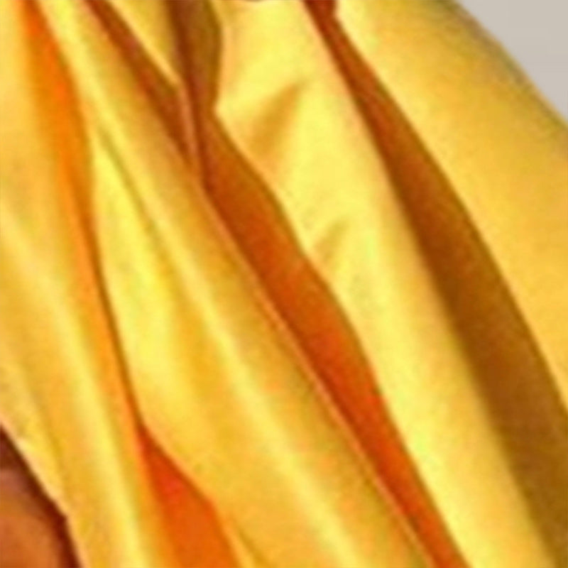 Women's Solid Color Strapless Evening Gown, High Slit Ruched Bust And Flared Skirt For Banquet & Formal Events