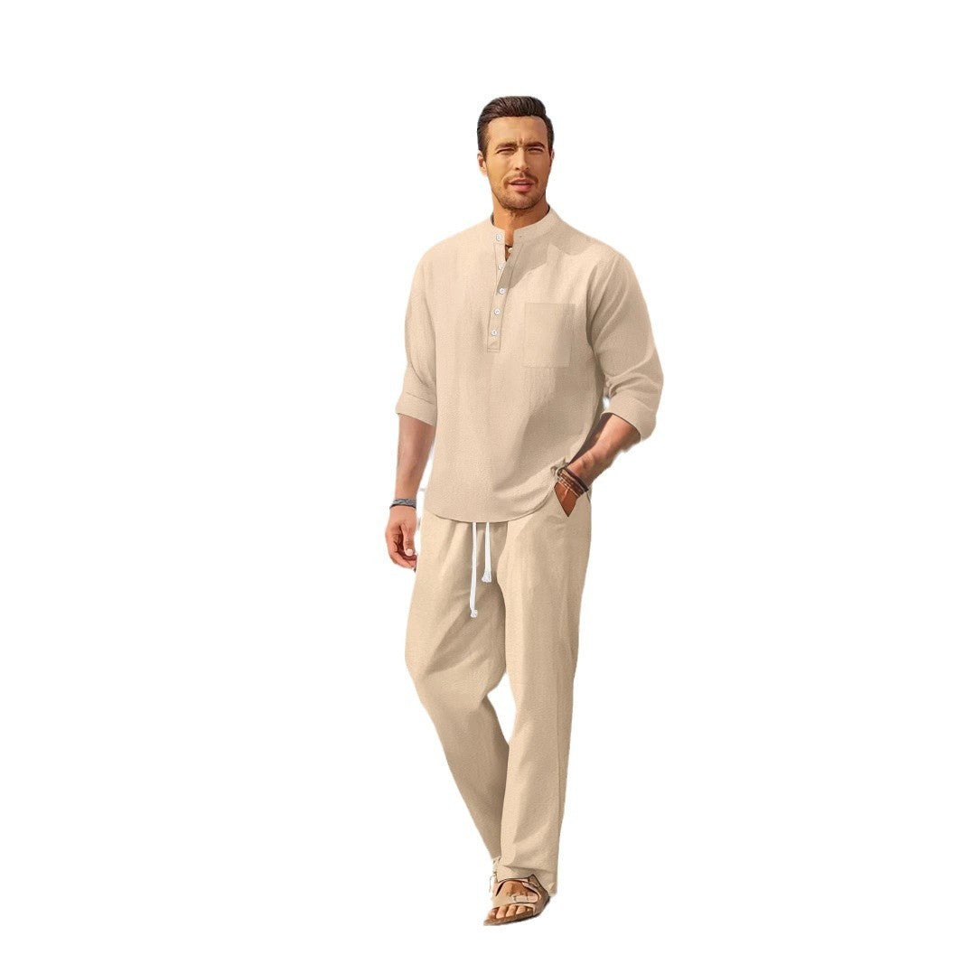 SpringSummer Men's Casual Loose Set