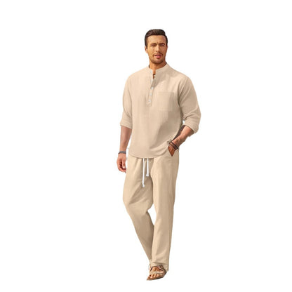 SpringSummer Men's Casual Loose Set