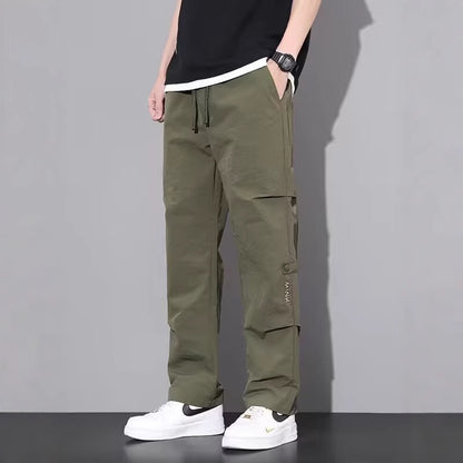 Men's Casual Pants American-style Straight-leg Pants