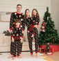 pyjamas de Noël, famille