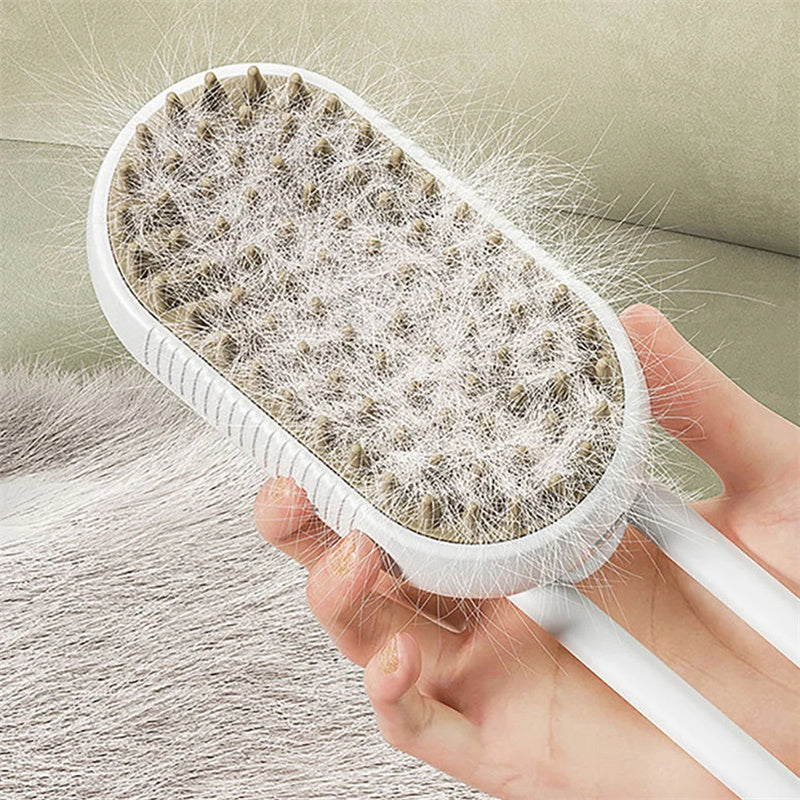 brosse a vapeur pour chien et chat